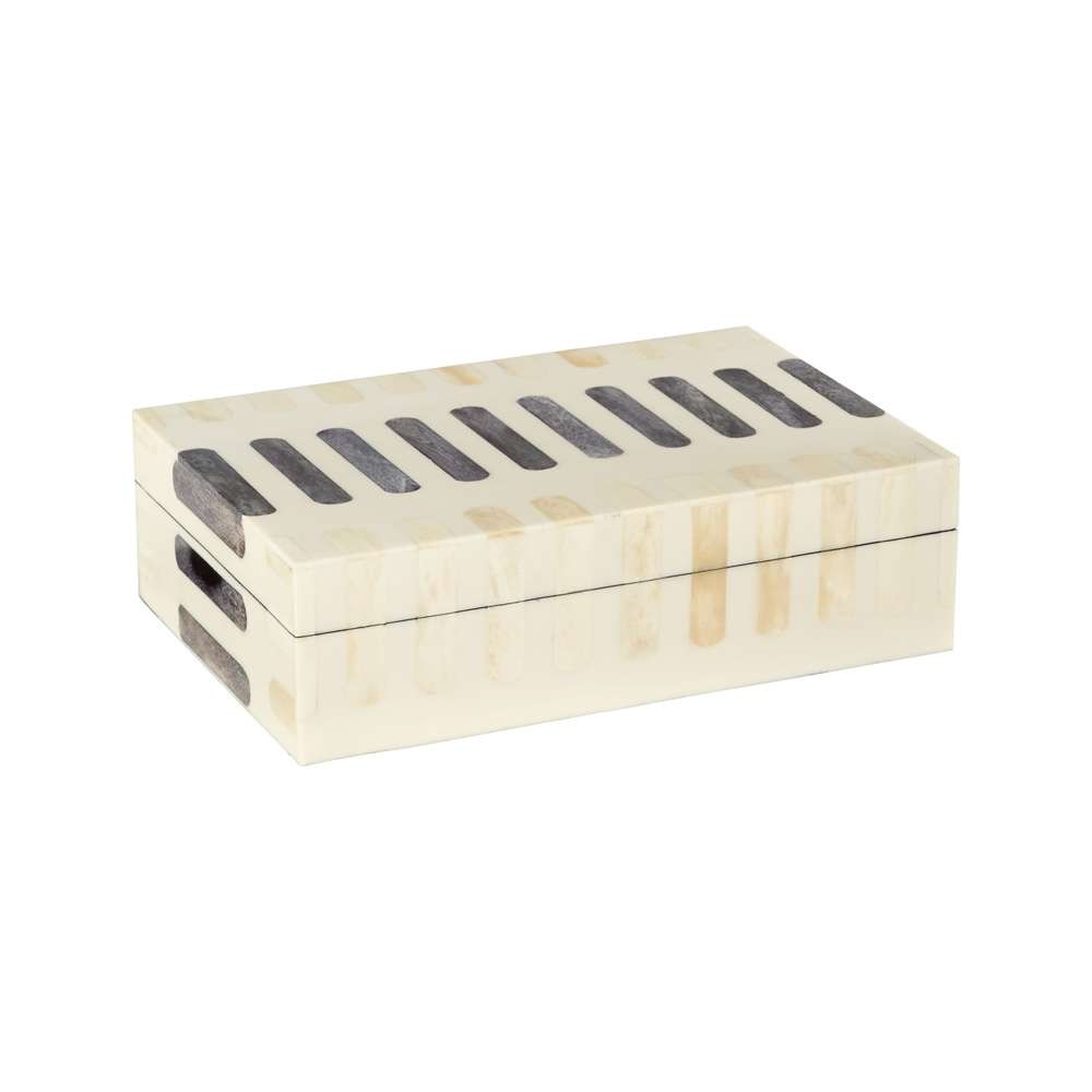 Cyan Design - Manscala Container in Grey and Ivory - Large - 11149 veiw 1