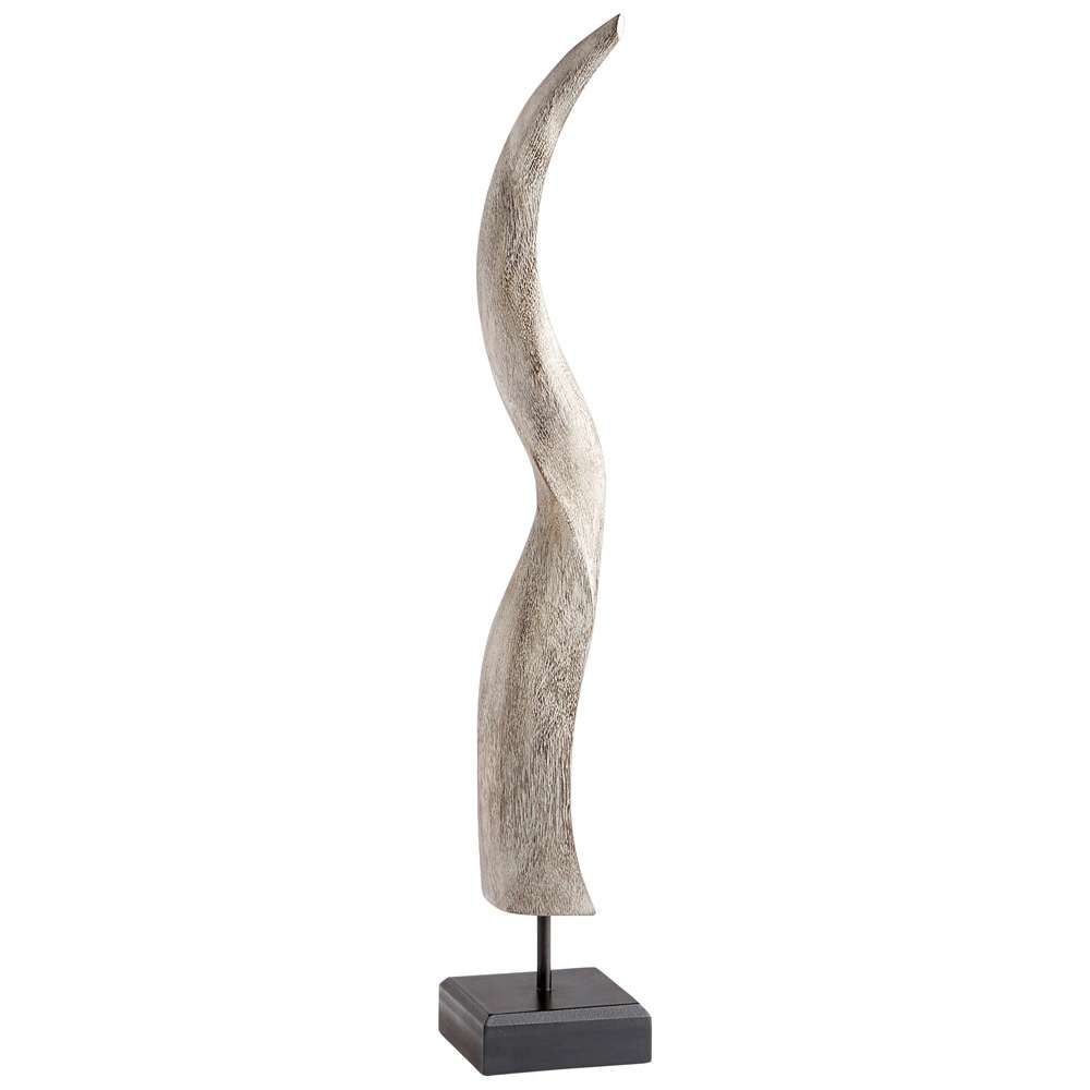 Cyan Design - Markhor Sculpture in Grey Wash - 10135 veiw 1