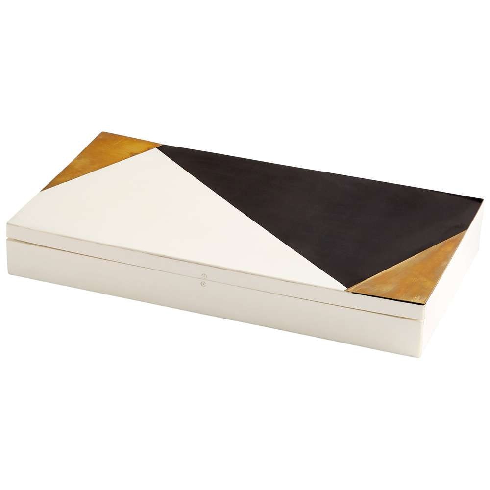 Cyan Design - Modametric Container in Black - Gold - White - Medium - 10655 veiw 1