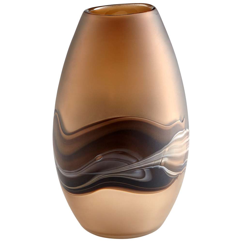 Cyan Design - Nina Vase in Amber Swirl - Medium - 10480 veiw 1
