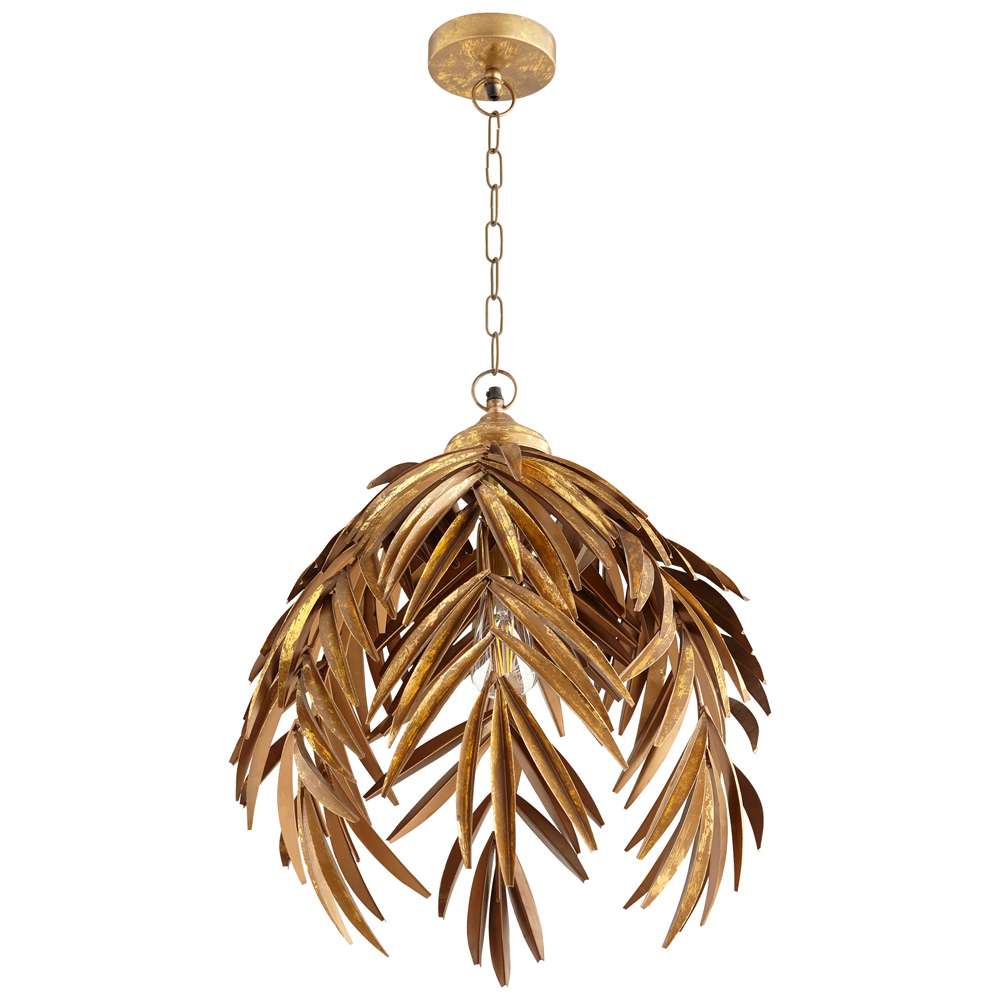 Cyan Design - Palma Pendant in Aged Brass - 10563 veiw 1