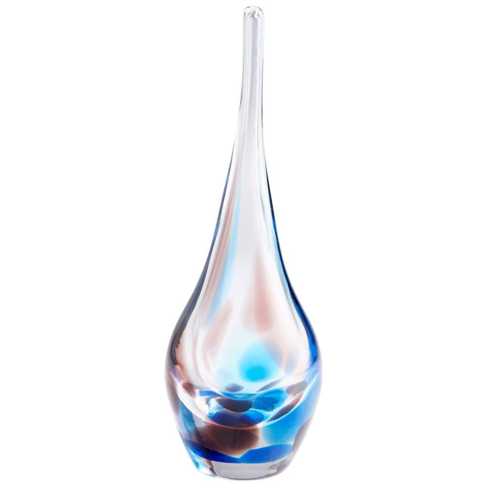 Cyan Design - Pandora Vase in Amber and Blue - Small - 10337 veiw 1
