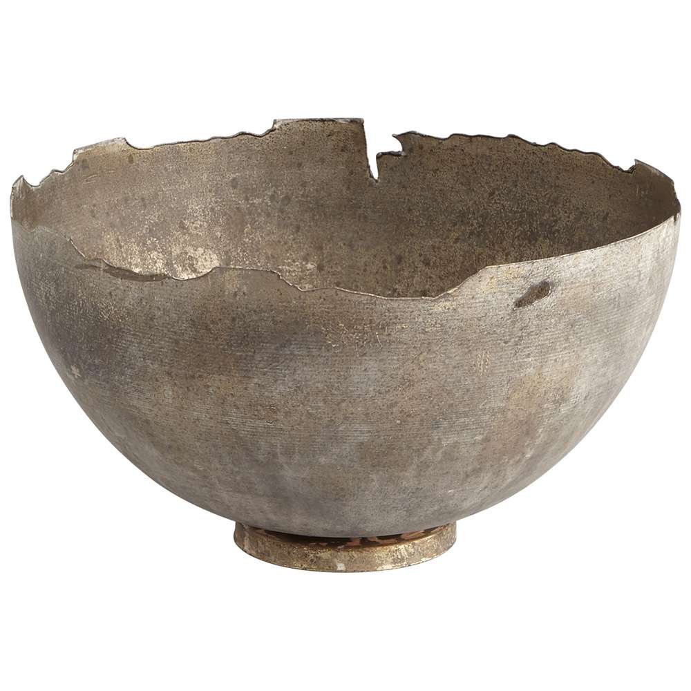 Cyan Design - Pompeii Bowl in Whitewashed - Medium - 07959 veiw 1