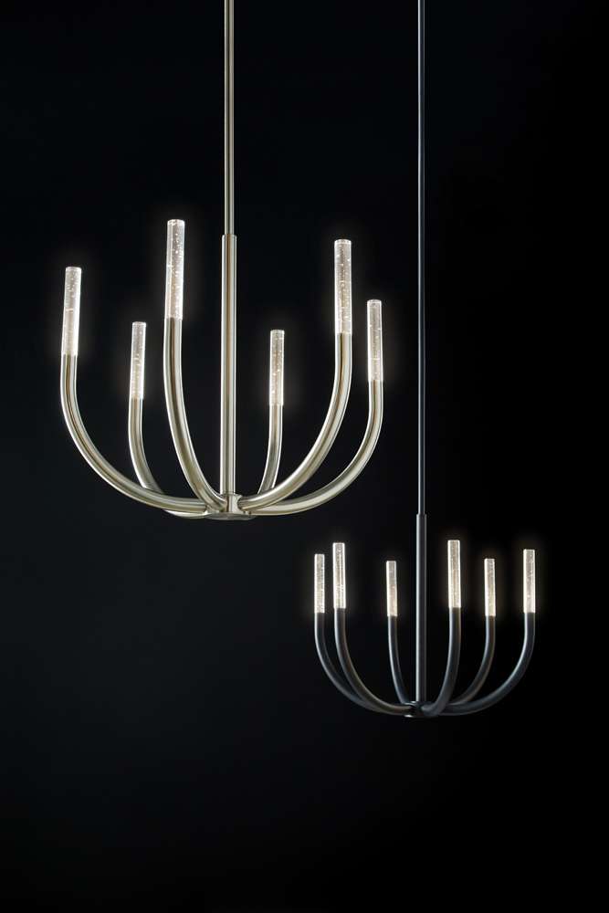 Cyan Design - Presto Chandelier 6-Light in Satin Nickel - 11395 veiw 2