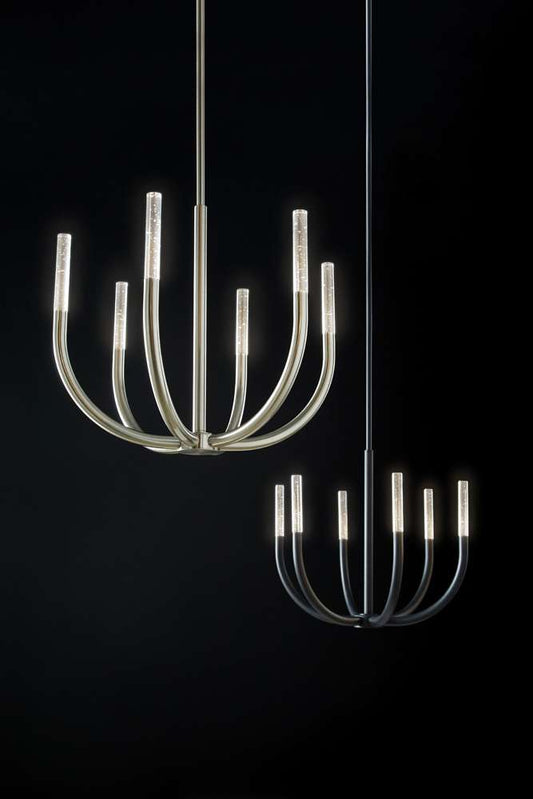 Cyan Design - Presto Chandelier 6-Light in Satin Nickel - 11395 veiw 2