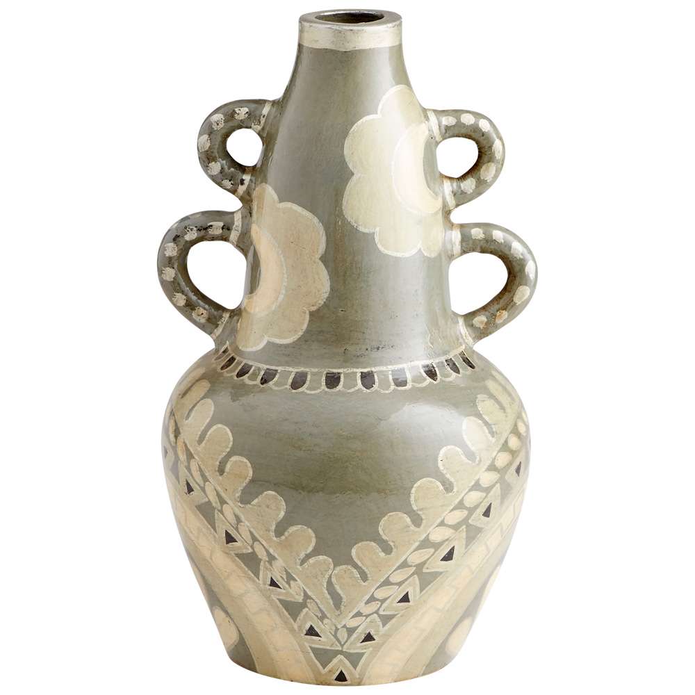 Cyan Design - Rocky Valley Vase in Olive Green - Small - 10681 veiw 1