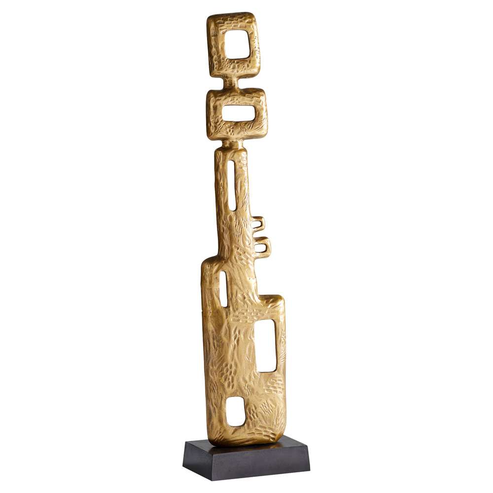 Cyan Design - Sargon Lux Sculpture in Gold - 11175 veiw 1
