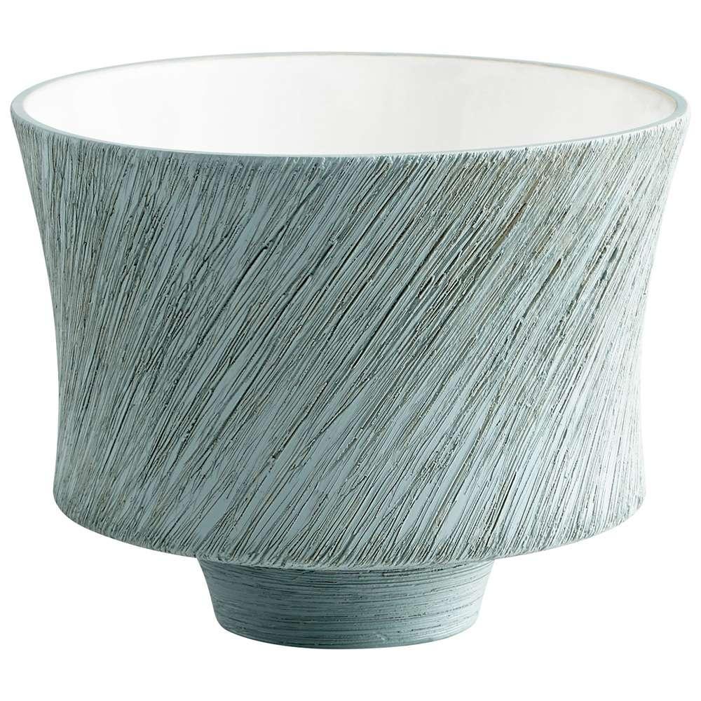 Cyan Design - Selena Slab Planter in Oyster Blue - Small - 08736 veiw 1