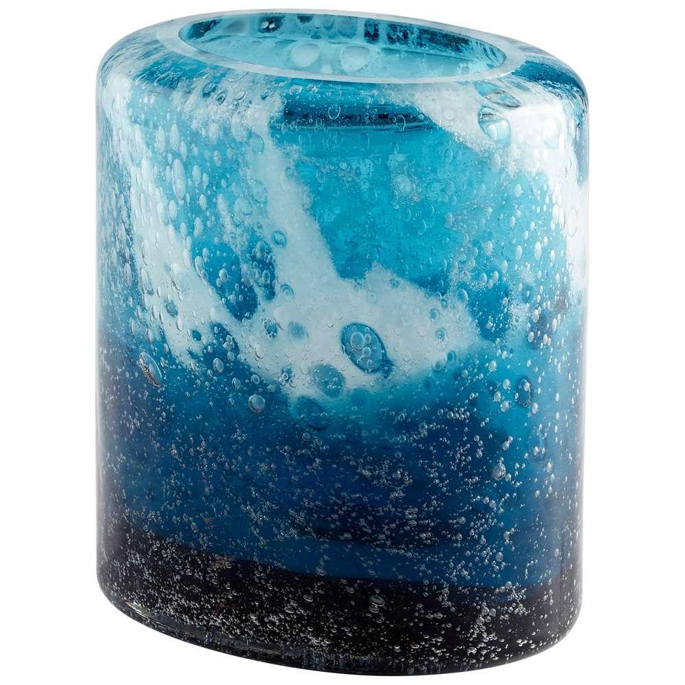 Cyan Design - Spruzzo Vase in Blue - Small - 11065 veiw 1