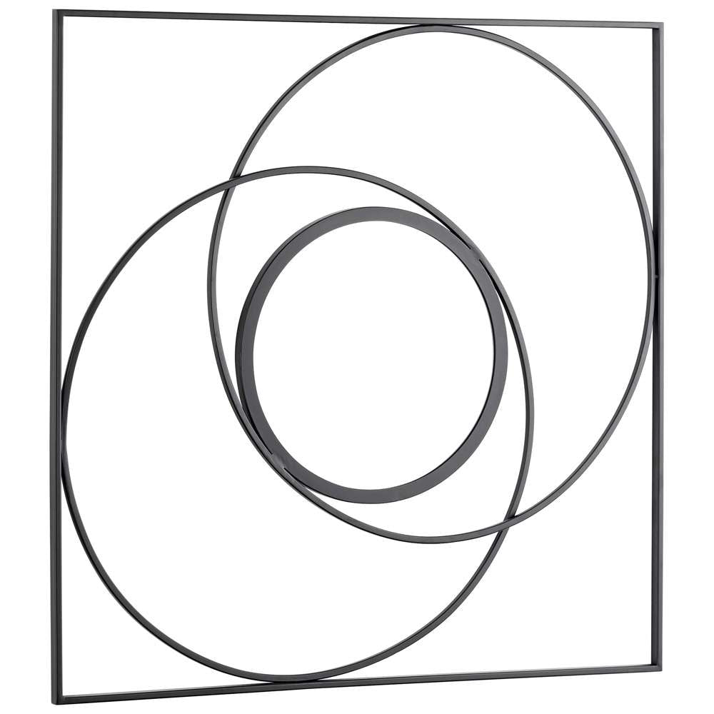 Cyan Design - Uberlappen Wall Art in Graphite - 10931 veiw 1