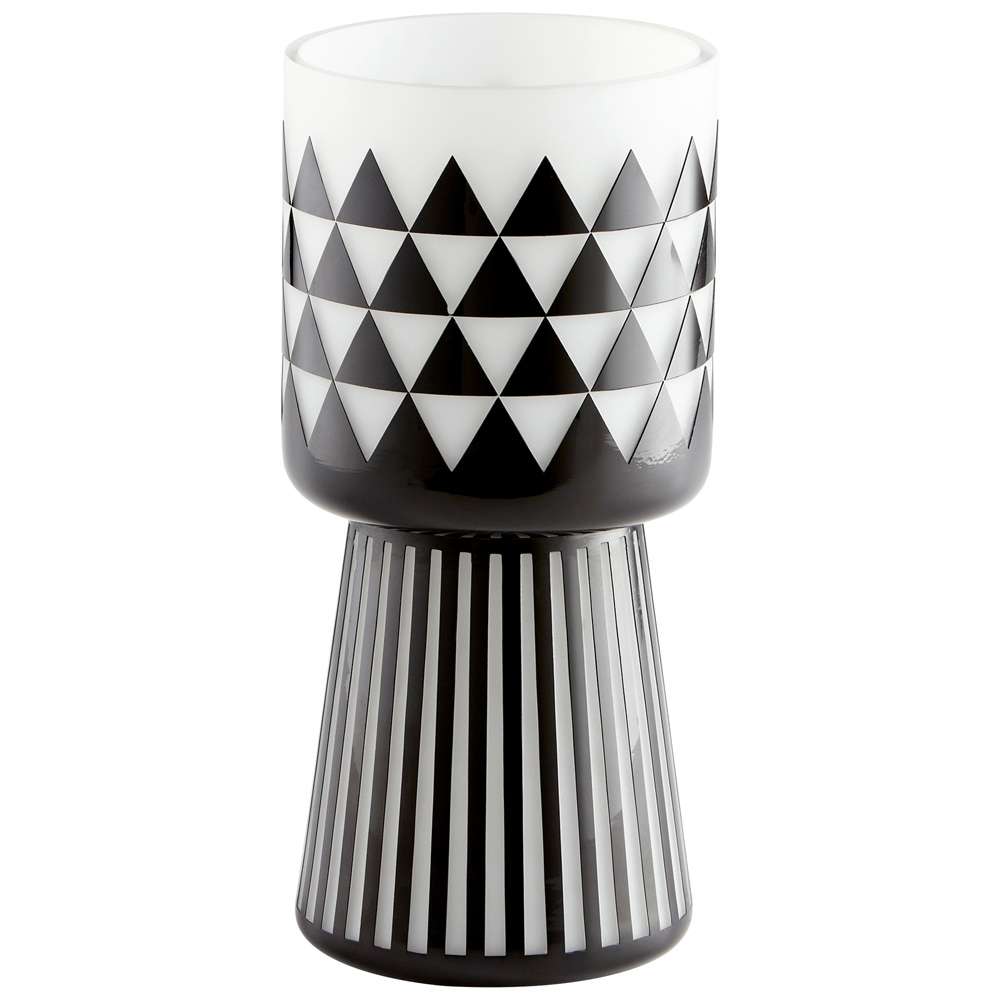 Cyan Design - Vector Vase in Black and White - Medium - 11091 veiw 1