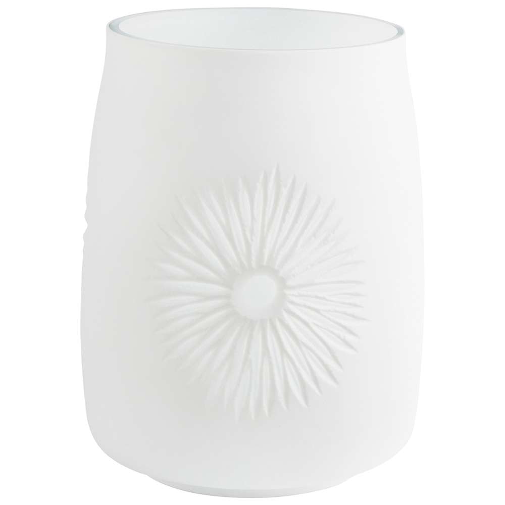 Cyan Design - Vika Vase in White - Large - 07783 - CLOSEOUT veiw 1