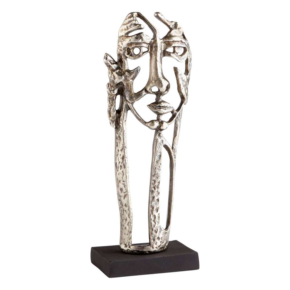 Cyan Design - Visage Sculpture in Antique Nickel - 10220 veiw 1