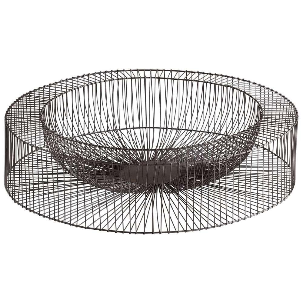 Cyan Design - Wire Wheel Tray in Graphite - Large - 05834 veiw 1