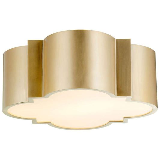Cyan Design - Wyatt Ceiling Mount 2-Light in Aged Brass - Medium - 10063 veiw 2