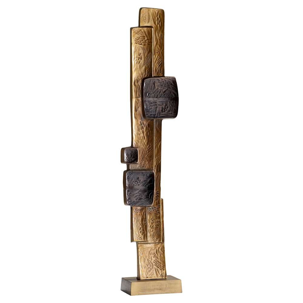 Cyan Design - Yayoi Sculpture in Gold and Black - 11174 view 1