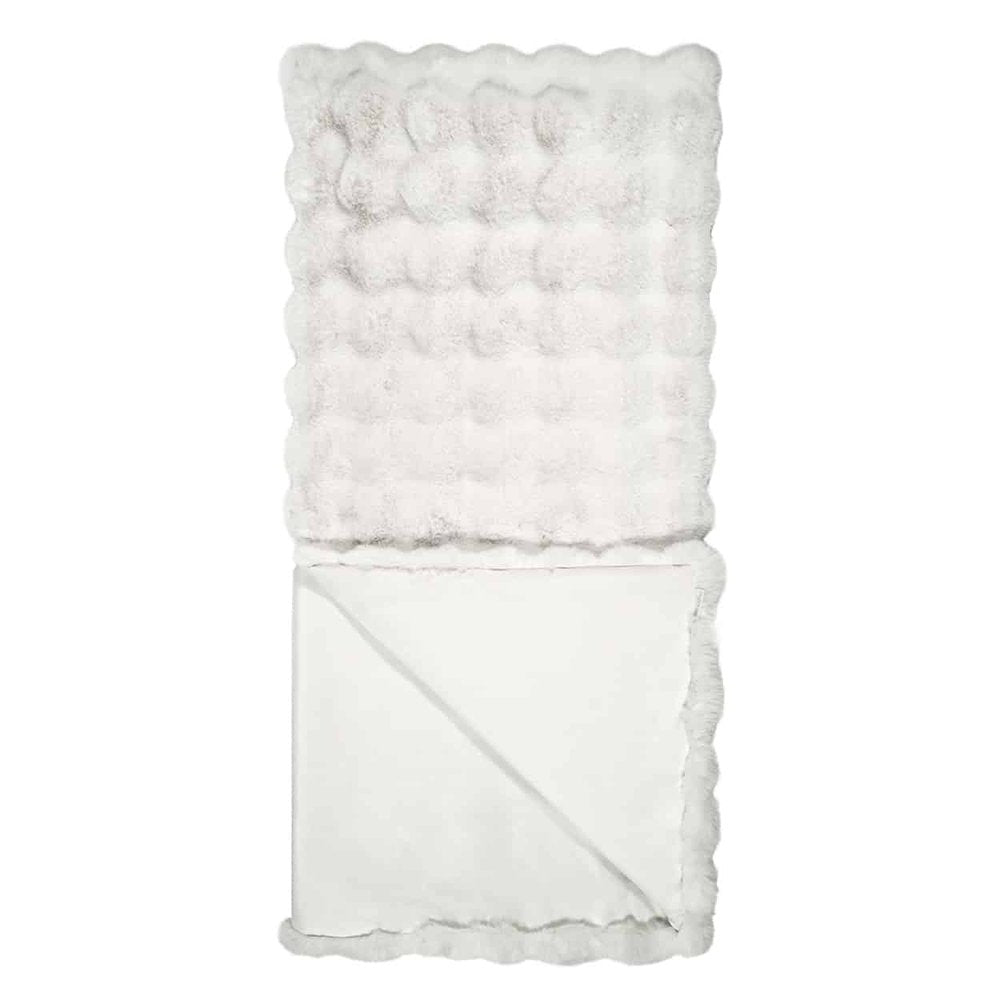 D.V. KAP Home - Affair Throw - Cloud - B-1056-C view 2