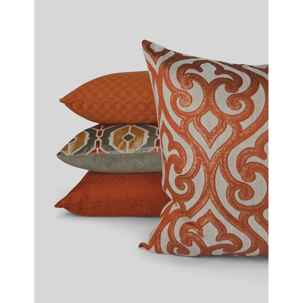 D.V. KAP Home - Dellan Pillow - Coral - 2942-C-2424 view 3