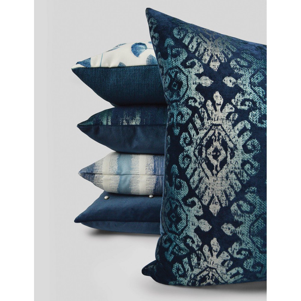 D.V. KAP Home - Nina Pillow - Indigo - 2921-I-2424 view 3