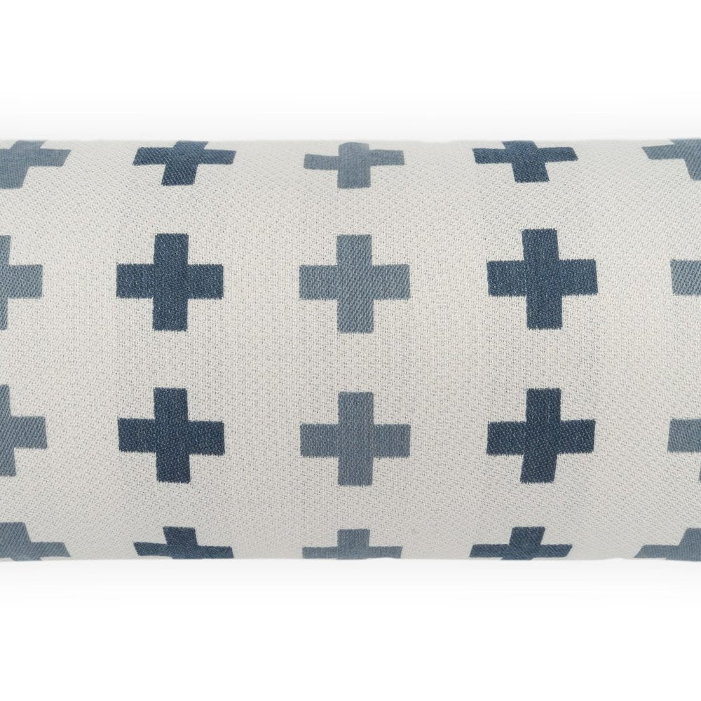 D.V. KAP Home - Outdoor Mastix Lumbar Pillow - Indigo - OD-588-I-1224 view 2