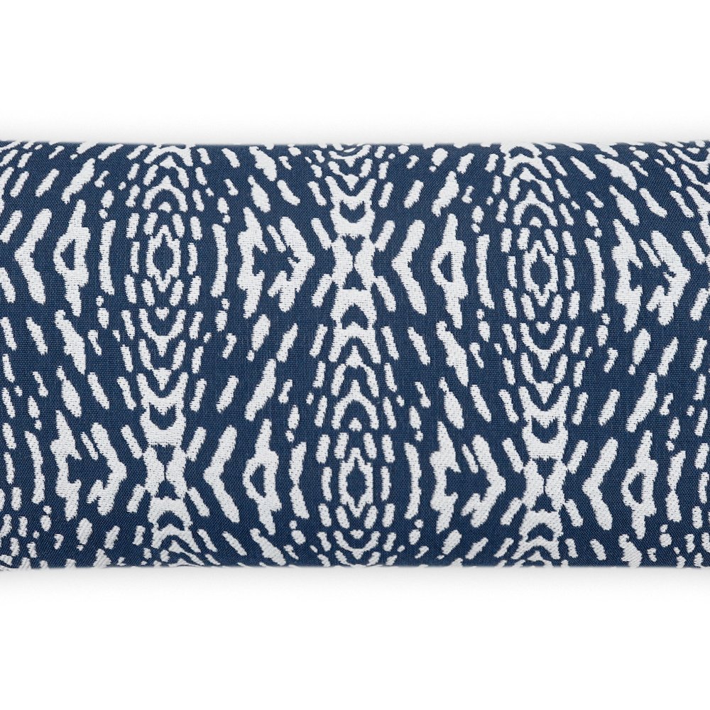 D.V. KAP Home - Outdoor Riff Lumbar Pillow - Blue - OD-484-B-1224 view 2
