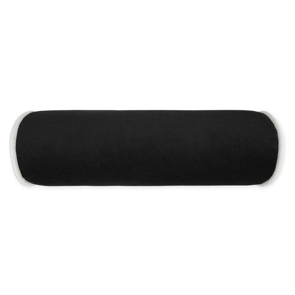 D.V. KAP Home - Posh Roll Pillow - Black - 3731-B-0721 view 1
