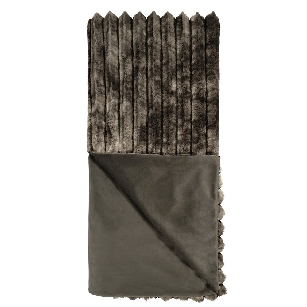 D.V. KAP Home - Summit Throw - Mocha - B-1055-M view 2