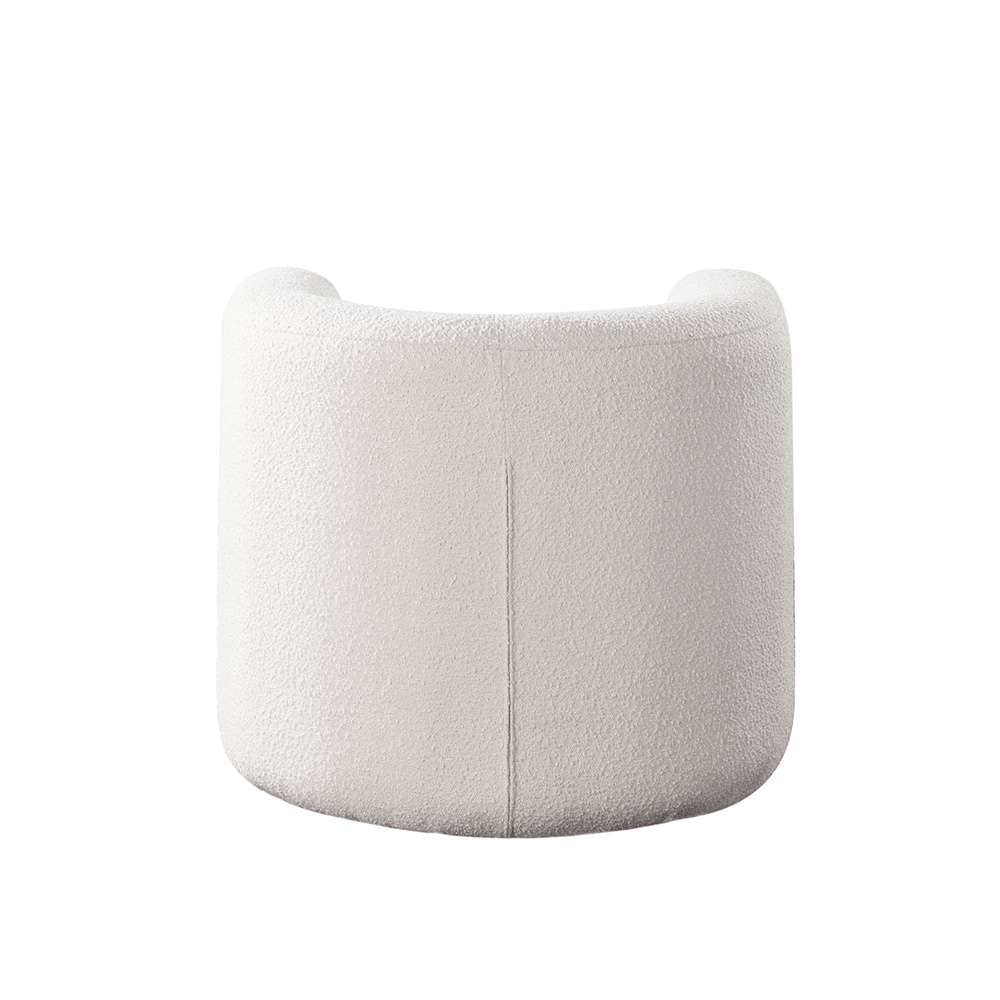 Diamond Sofa - Pulse Accent Chair in Ivory Boucle Fabric - PULSECHIV_CLOSEOUT veiw 7