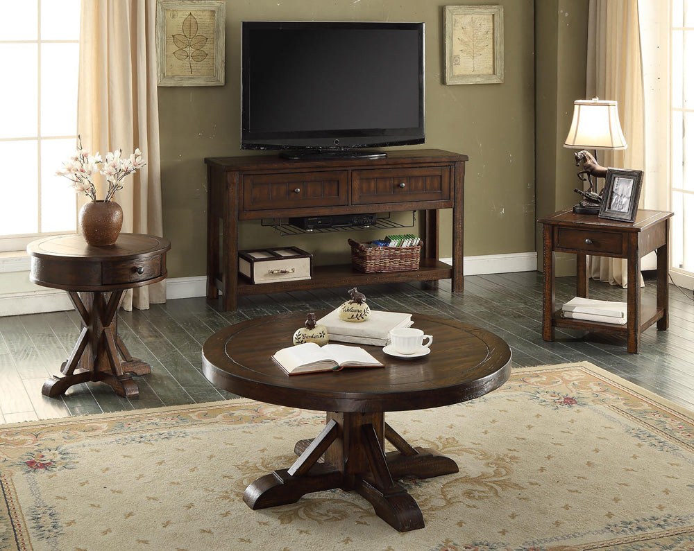 ECI Furniture - Gettysburg Round End Table - 1475-05-RET view 2