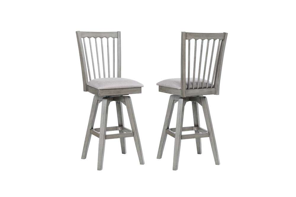 ECI Furniture - Graystone 30in Spindle Back Bar Stool w/upholstered seat - 0590-70-BS4 veiw 1