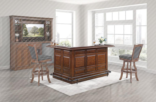 ECI Furniture - Manchester Walnut Front Return Bar - 1150-35-RT_RB_R veiw 2