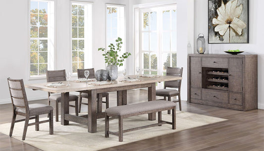 ECI Furniture - Spring Haven Side Dining Chair, Dark Distressed - 1378-40-S Set Of 2 view 2