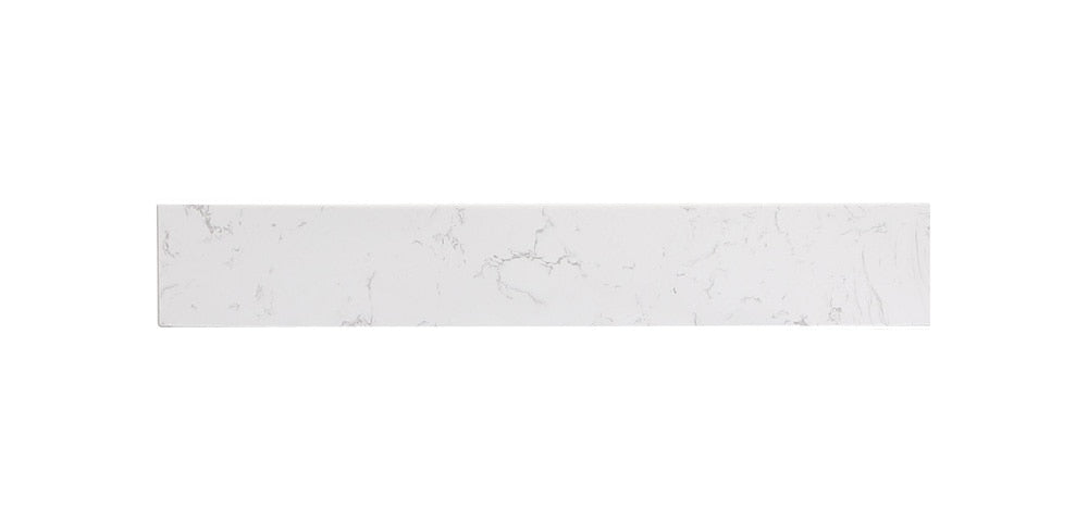 Elegant Furniture & Lighting - 24 inch backsplash in calacatta white - BS1124CW veiw 1
