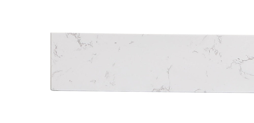 Elegant Furniture & Lighting - 30 inch Backsplash in calacatta white - BS1130CW veiw 5