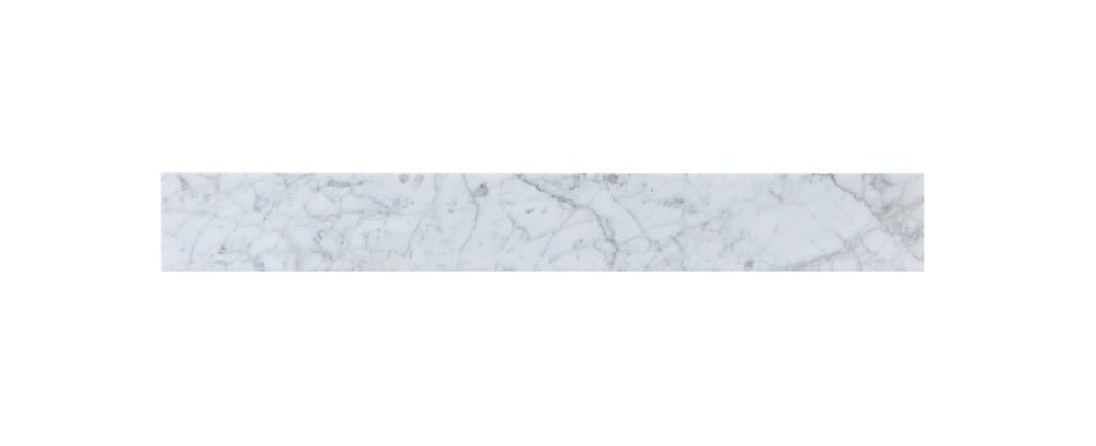 Elegant Furniture & Lighting - 30 inch backsplash in carrara white - BS1230CRA veiw 1