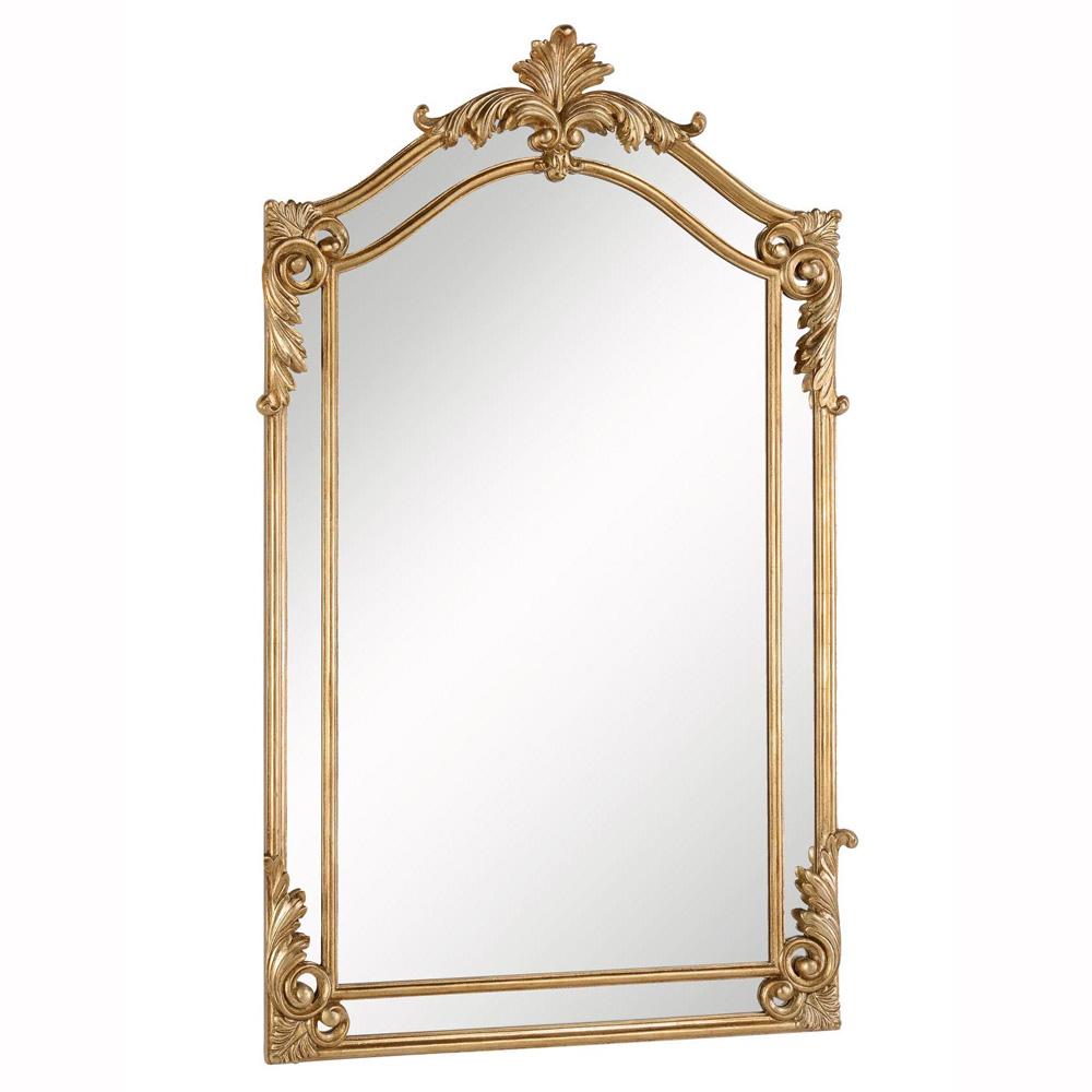 Elegant Furniture & Lighting - Antique 30 in. Contemporary Mirror in Antique gold leaf - MR-3342 view 1