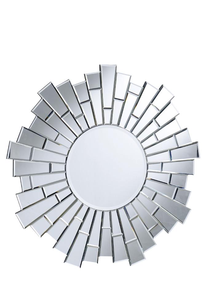Elegant Furniture & Lighting - Modern 24 in. Contemporary Mirror in Clear - MR-3030 view 1