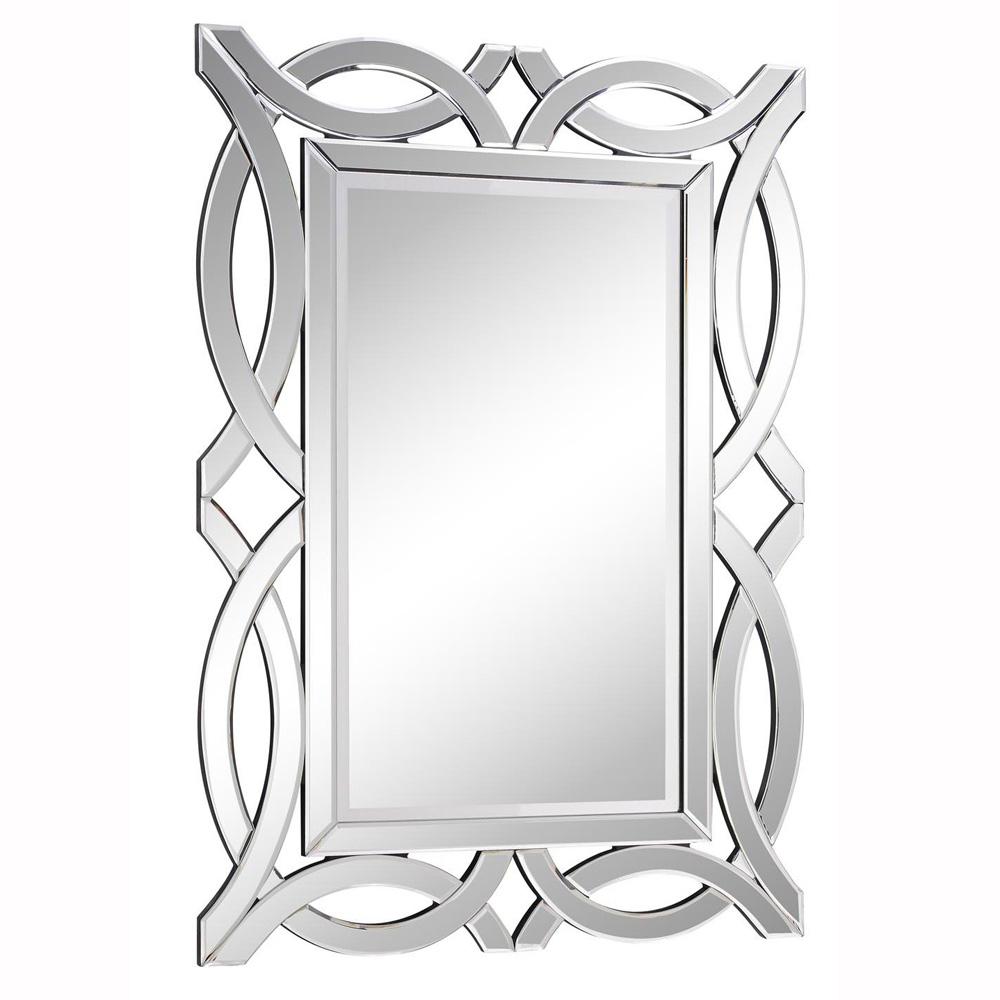 Elegant Furniture & Lighting - Modern 28 in. Contemporary Mirror in Clear - MR-3347 veiw 1