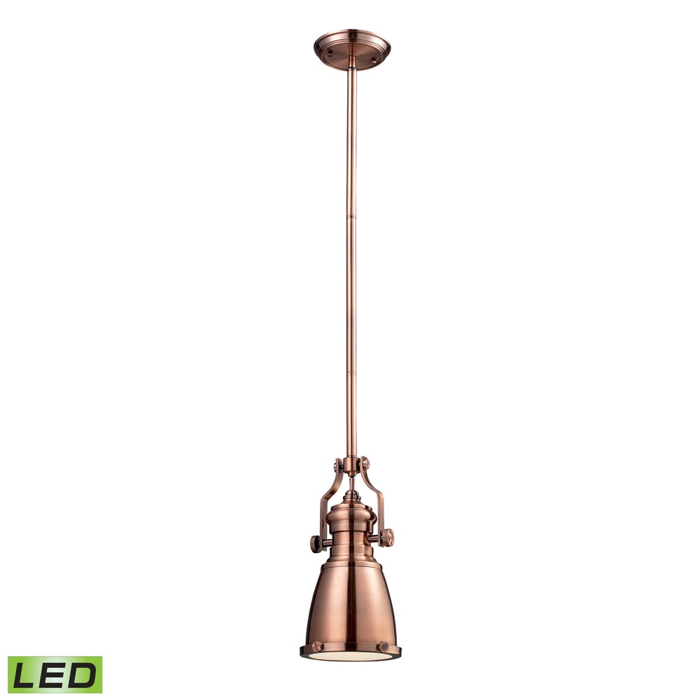 ELK Lighting - Chadwick 1 Light LED Pendant In Antique Copper - 66149-1-LED veiw 1