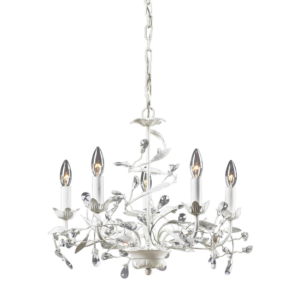 ELK Lighting - Circeo 5 Light Chandelier In Antique White - 18113/5 veiw 1