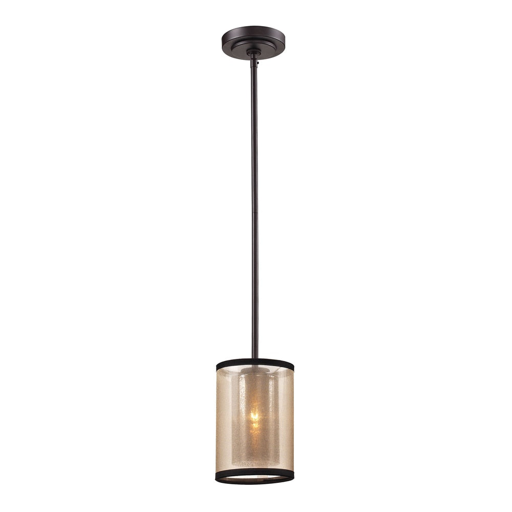 ELK Lighting - Diffusion 1 Light Mini Pendant In Oil Rubbed Bronze - 57026/1 veiw 1