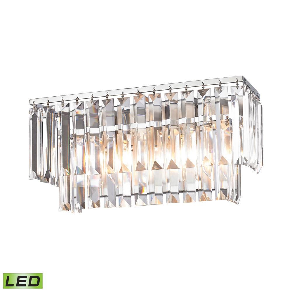 ELK Lighting - Palacial 2 Light LED Vanity In Polished Chrome - 15211/2-LED veiw 1