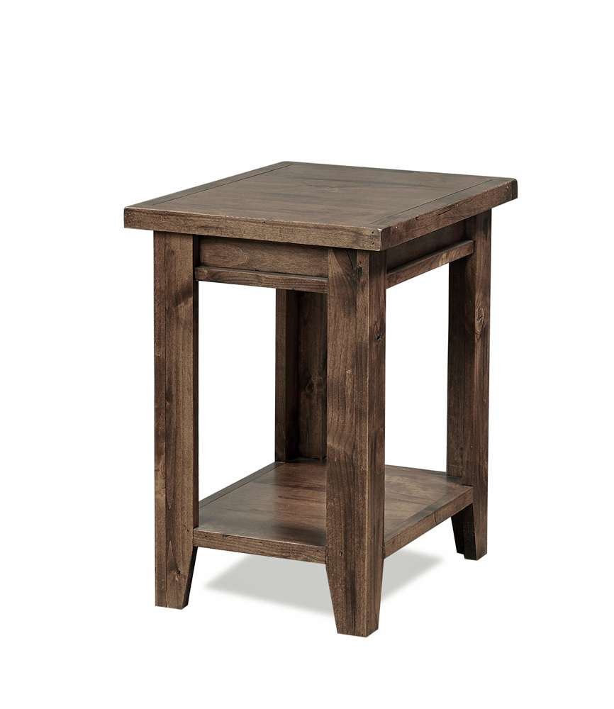 Emery Park - Alder Grove Chairside Table in Brindle Finish - WDG913-BDL veiw 1