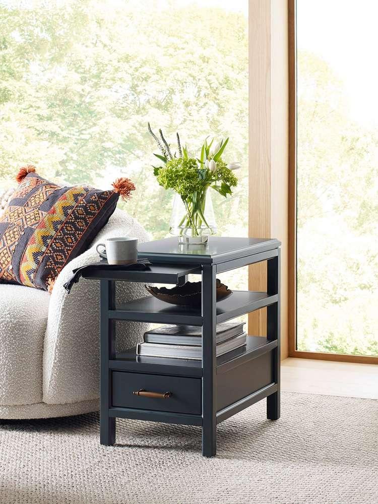 Emery Park - Alexander Chairside Table in Midnight Finish - I3014-9130 view 2