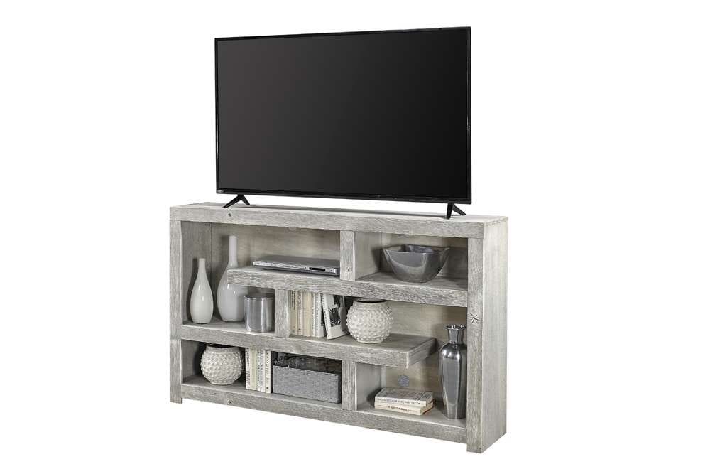 Emery Park - Avery Loft 60in Open Display/Console in Limestone Finish - WDY960-LIM veiw 1