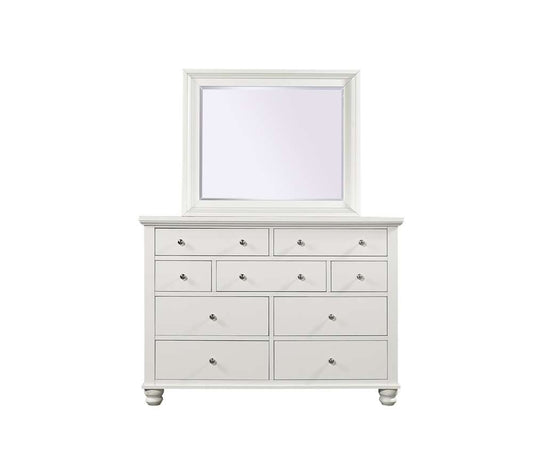 Emery Park - Cambridge Chesser Mirror in White Finish - ICB-463-WHT veiw 2