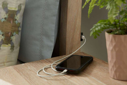 Emery Park - Cambridge Queen Non Storage Panel Bed in Modern Khaki Finish veiw 2