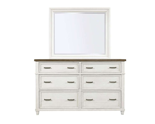 Emery Park - Caraway Landscape Mirror in Aged Ivory Finish - I248-462-1 veiw 2