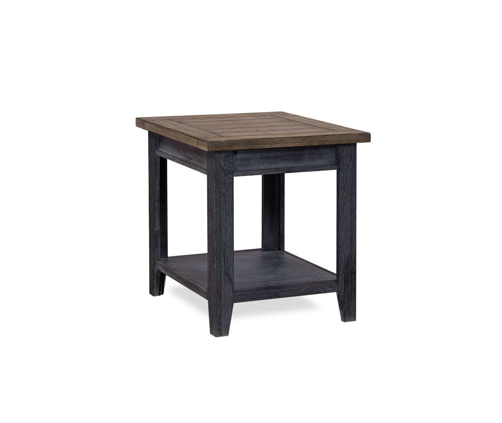 Emery Park - Eastport End Table in Drifted Black Finish - WME914-DBK veiw 1