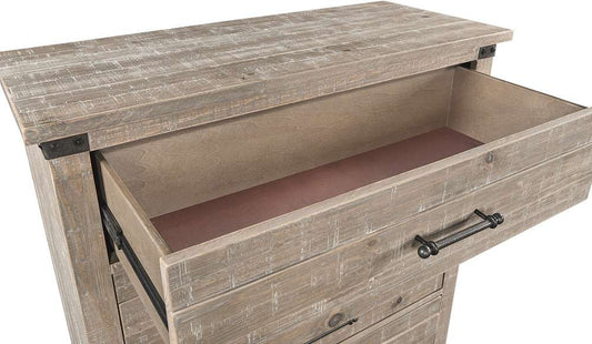 Emery Park - Foundry Chest in Weathered Stone Finish - I349-456-WST view 2